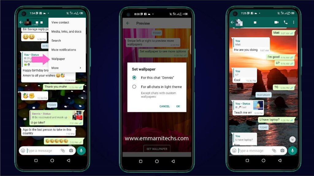 WhatsApp New Update You Can Now Set A Wallpaper For Each Contact; Here