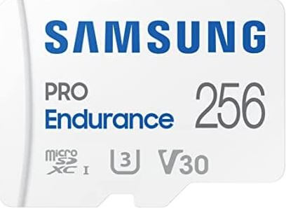 بطاقة Samsung PRO Endurance Micro SD سعة 256 جيجابايت microSDXC UHS-I U3 سعة 100 ميجابايت