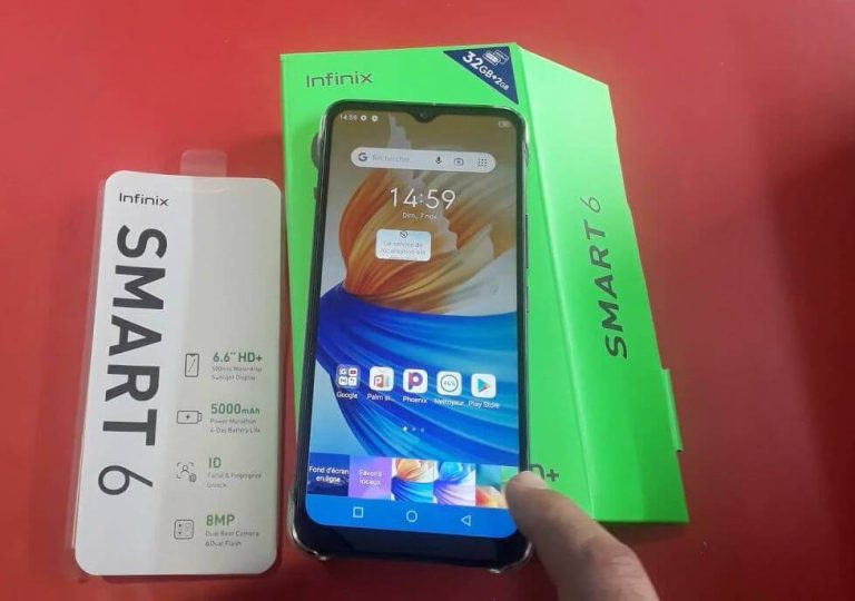 What Is Inside The Infinix Smart 6 Box.