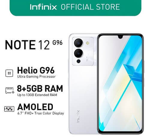 Inside Infinix Note 12 Phone